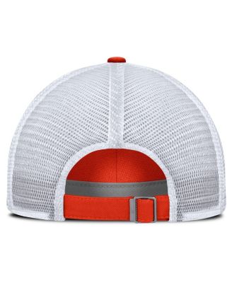 Men's Orange/White Auburn Tigers 2025 Sideline Campus Pro Local Snapback Hat