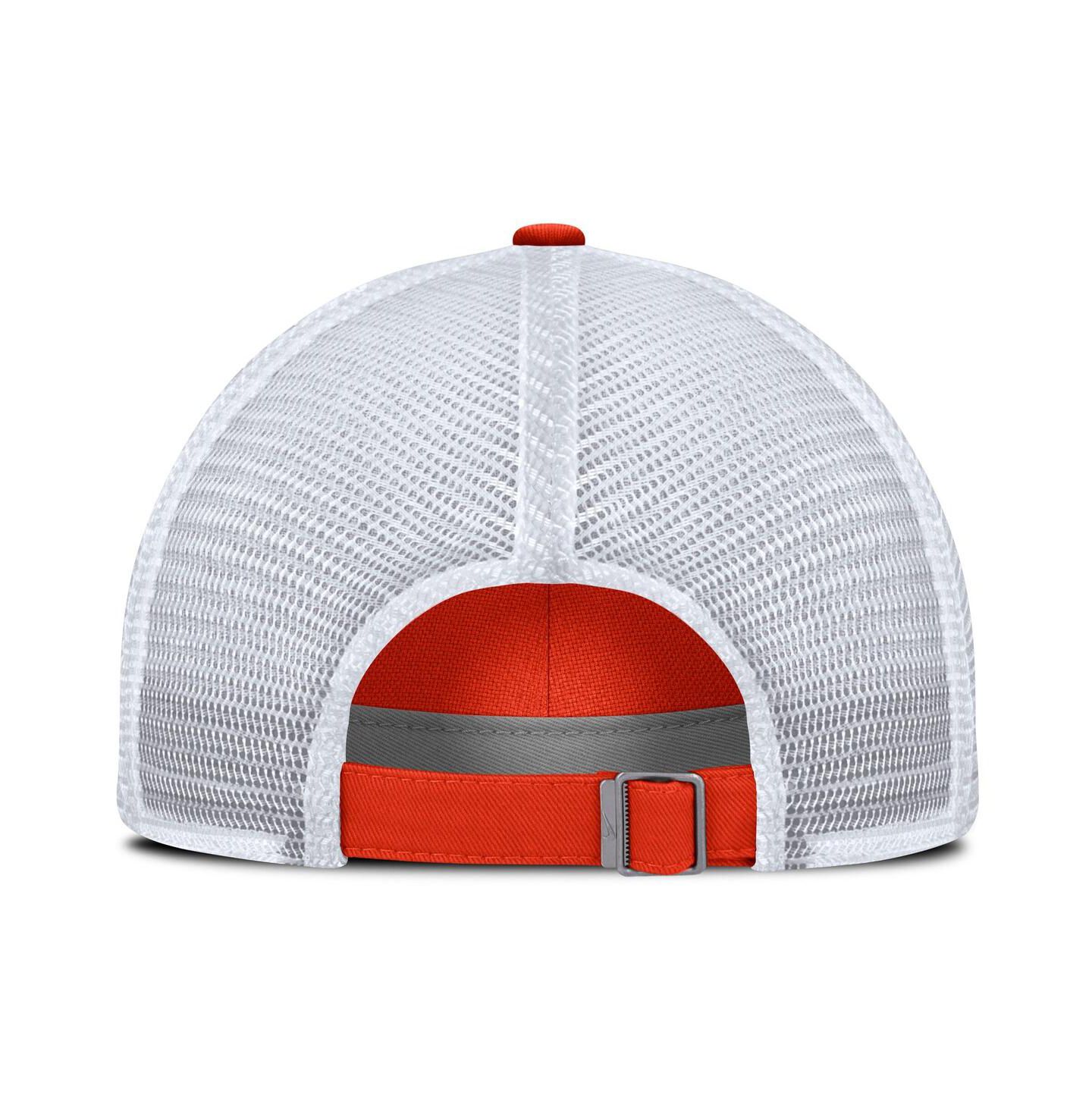 Мужская кепка Nike Orange/White Auburn Tigers 2025 Sideline Campus Pro Local Snapback Hat — фото 4
