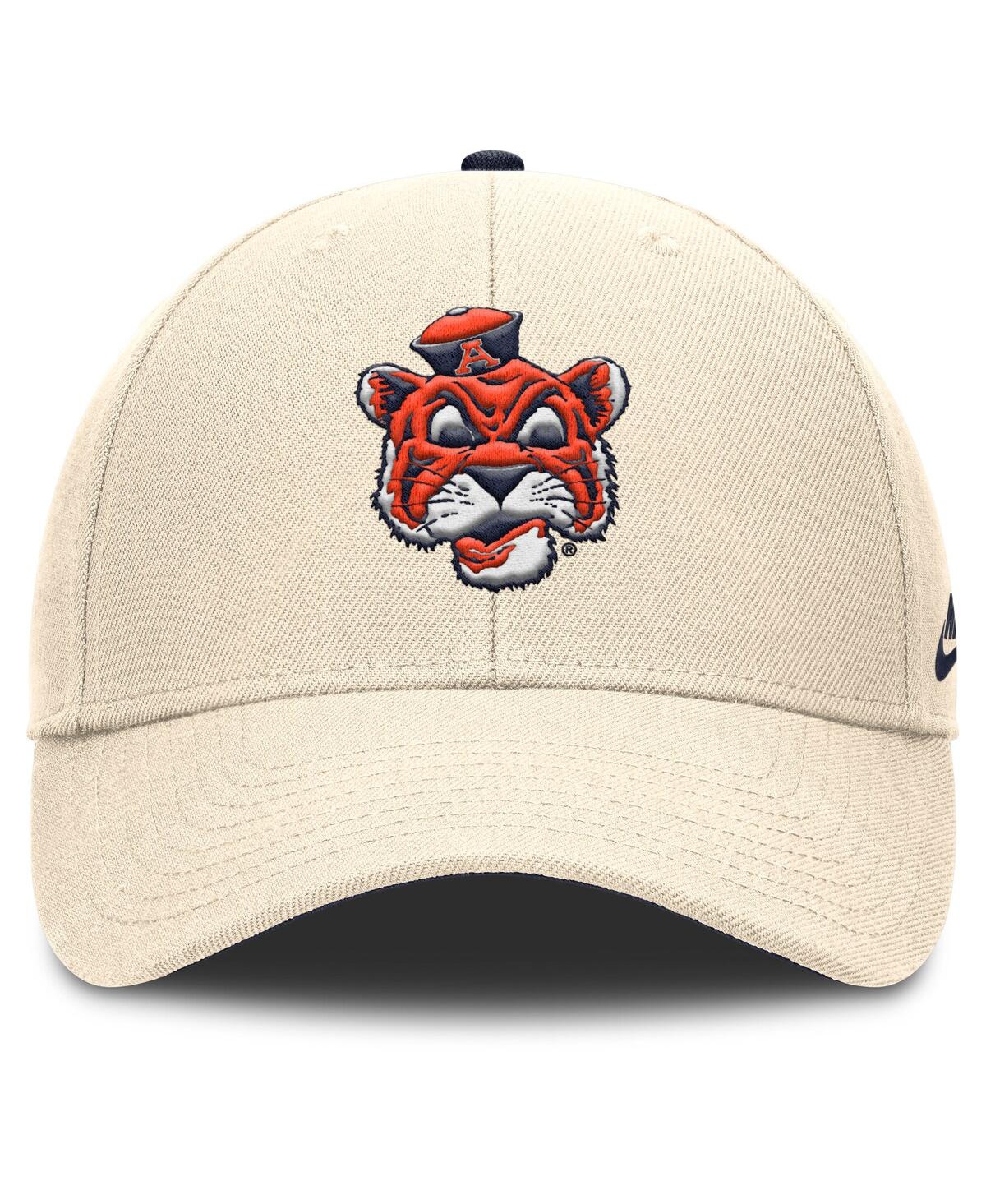 Nike Men's Natural Auburn Tigers Rise Legacy Dri-fit Adjustable Hat In Brown