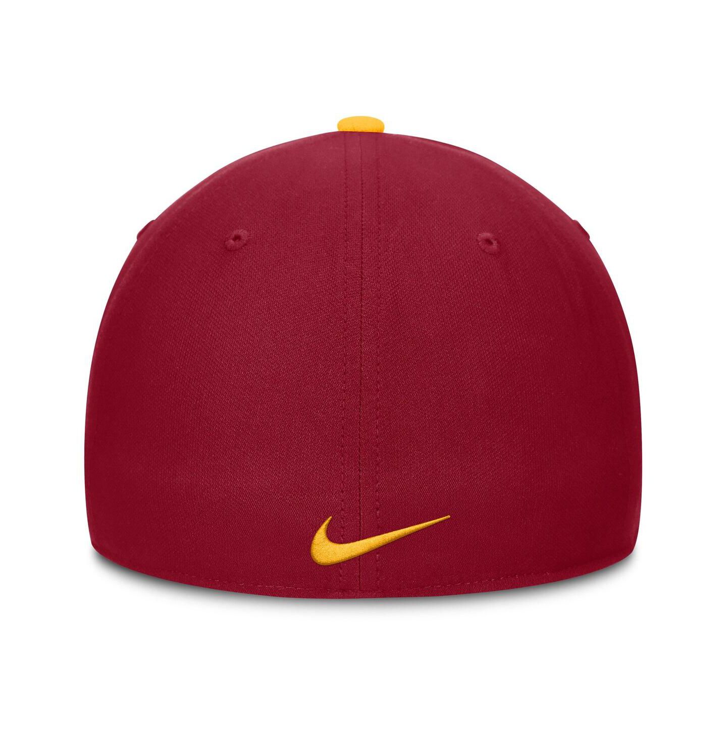 Мужская кепка Nike Gold/Cardinal USC Trojans 2025 Sideline Rise Local Performance Flex Hat — фото 2