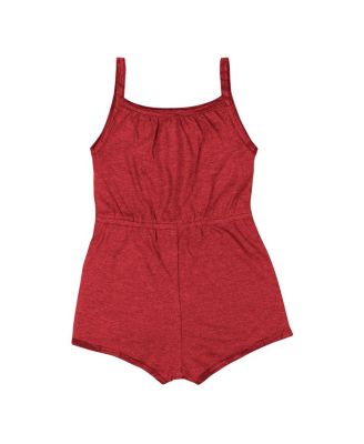 Girls Baby Boys and Girls Crimson Alabama Crimson Tide Elemental Tank Romper