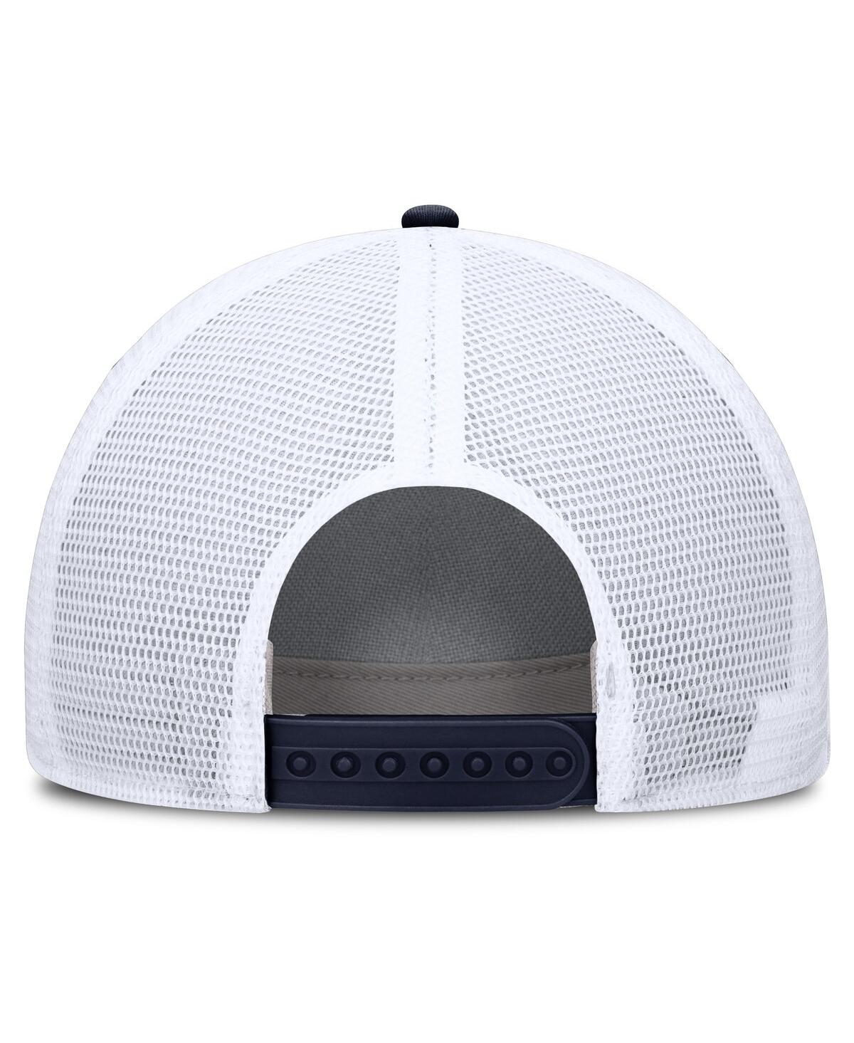 Jordan Men's Michigan On-field Rise Engineered  Brand College Trucker Adjustable Hat In Blue