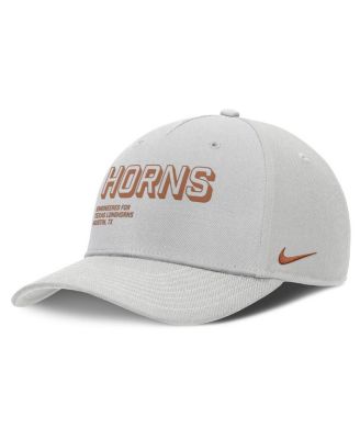 Nike - Men's Gray Texas Longhorns 2025 Sideline Dust Pinched Rise Adjustable Hat