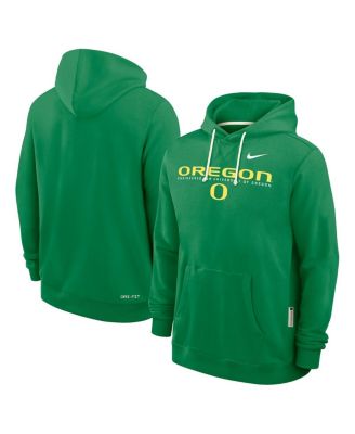 Men's Green Oregon Ducks 2025 Sideline Standard Issue Dri-FIT Hoodie