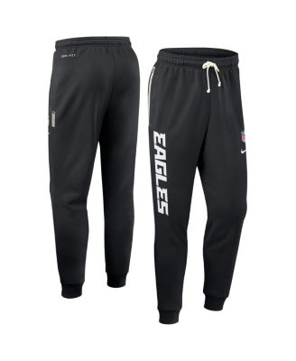 Men's Black Philadelphia Eagles Sideline Standard Issue Ground Game Dri-FIT Taper Pants