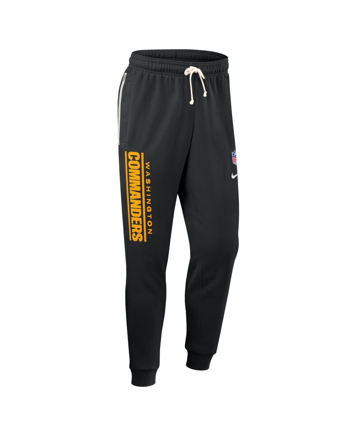 Nike Black Washington Commanders Sideline Standard Issue Ground Game Dri-fit Taper Pants In Black