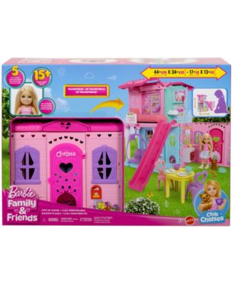 Chelsea Pop-Up Doll House with Doll and 15 Plus Accessories