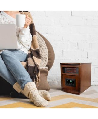 LifeSmart LifePro 6 Element 1500W Electric Infrared Quartz Indoor Space Heater