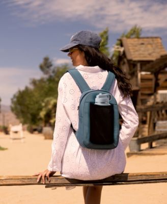 Anti-Theft The Voyages Small Backpack with XL Water Bottle Pocket