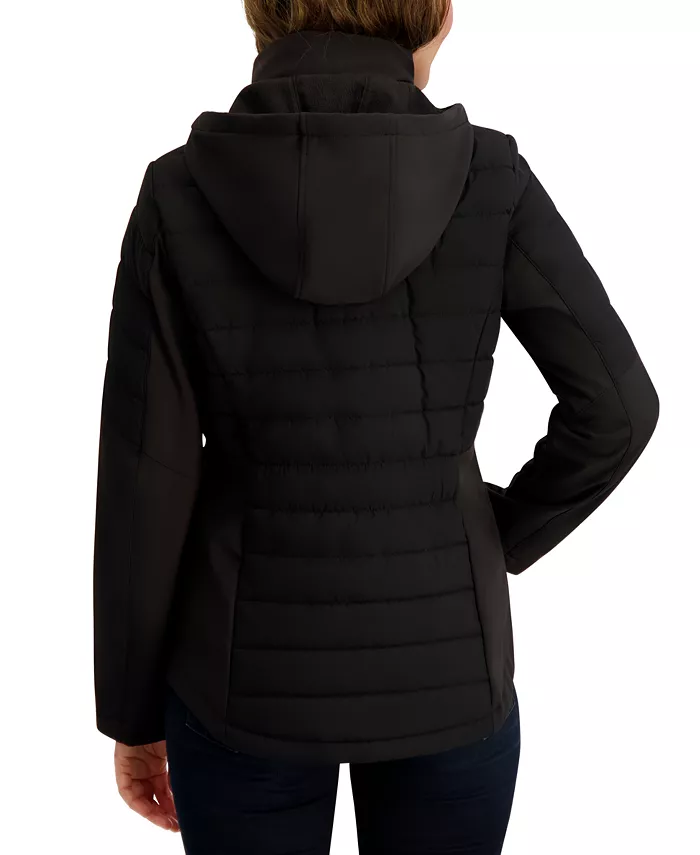 Women's Fleece-Lined Hooded Softshell Coat - thumbnail 10