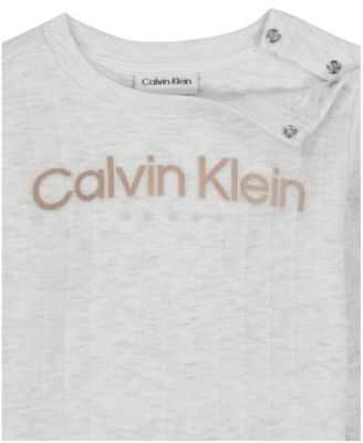 Baby Boys' Fleece Semi-Snap Sweatsuit and Joggers, 2-Piece Set