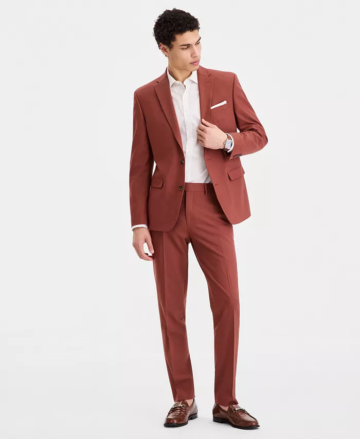 Men's Slim-Fit Wool-Blend Suit Separates - thumbnail 4
