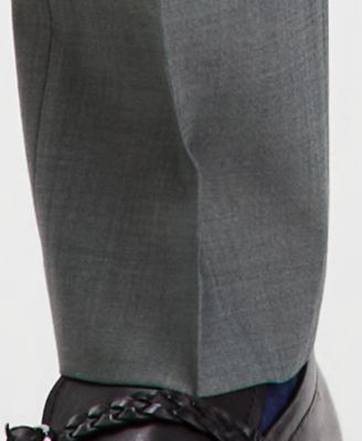 Men's Slim-Fit Wool Blend Suit Separates Pants