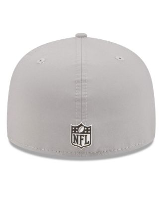 Men's Gray Cleveland Browns 2025 Sideline 59FIFTY Fitted Hat