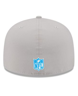 Men's Gray Detroit Lions 2025 Sideline 59FIFTY Fitted Hat