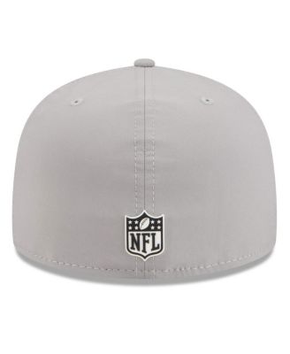 Men's Gray New Orleans Saints 2025 Sideline 59FIFTY Fitted Hat