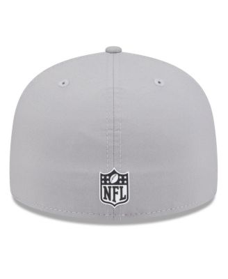 Men's Gray Pittsburgh Steelers 2025 Sideline 59FIFTY Fitted Hat