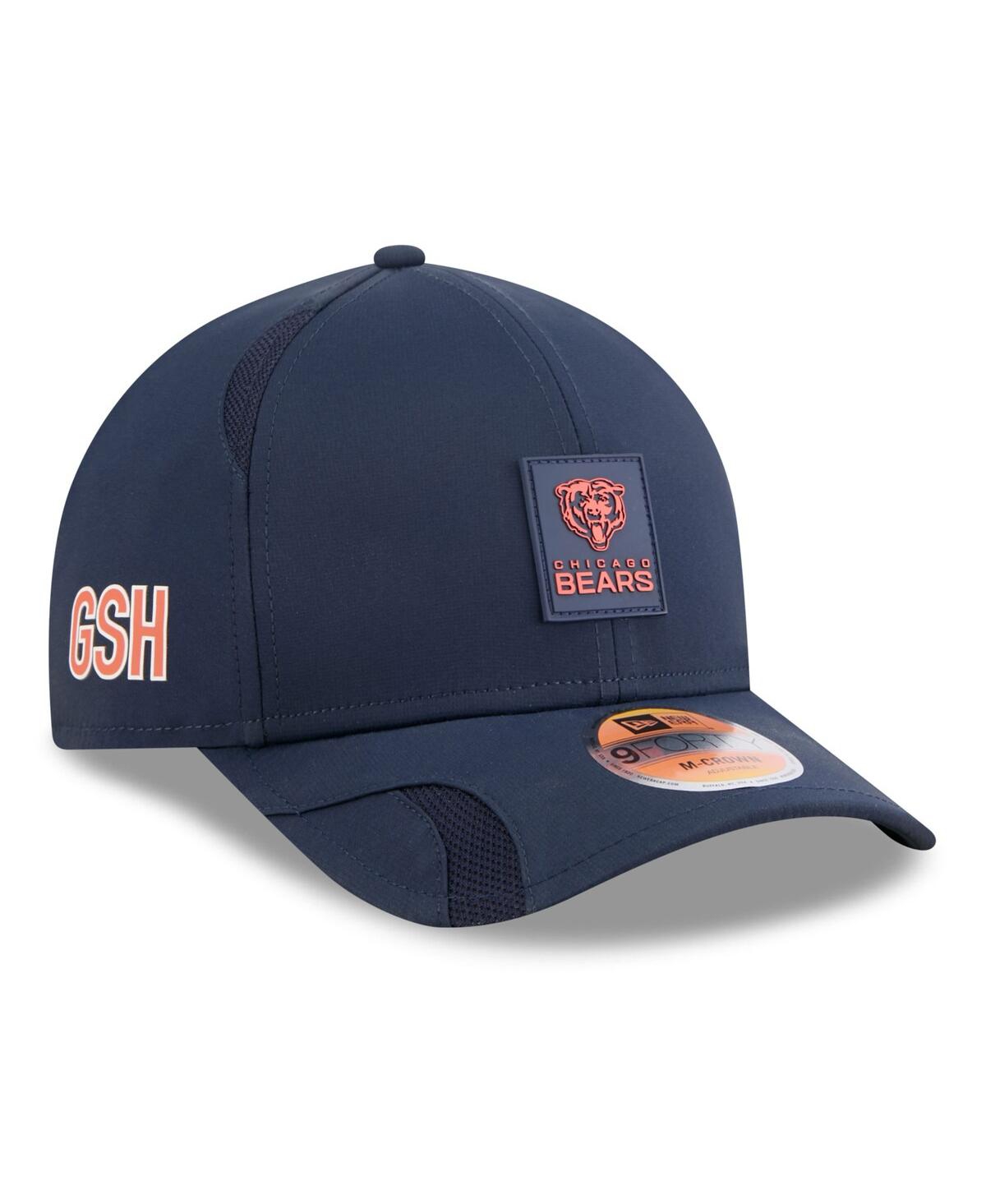 New Era Big Boys And Girls Navy Chicago Bears 2025 Sideline 9forty Adjustable Hat In Blue