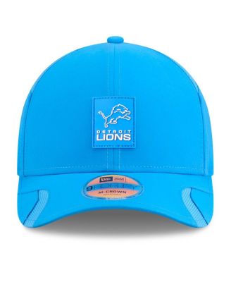 Big Boys and Girls Blue Detroit Lions 2025 Sideline 9FORTY Adjustable Hat