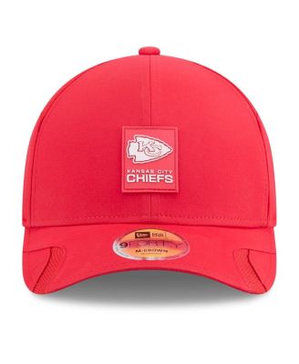 Big Boys and Girls Red Kansas City Chiefs 2025 Sideline 9FORTY Adjustable Hat