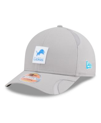 New Era - Men's Gray Detroit Lions 2025 Sideline M-crown 9FORTY Adjustable Hat