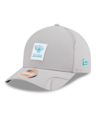 New Era - Men's Gray Jacksonville Jaguars 2025 Sideline M-crown 9FORTY Adjustable Hat