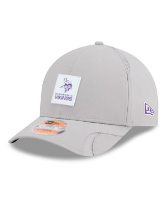 New Era - Men's Gray Minnesota Vikings 2025 Sideline M-crown 9FORTY Adjustable Hat