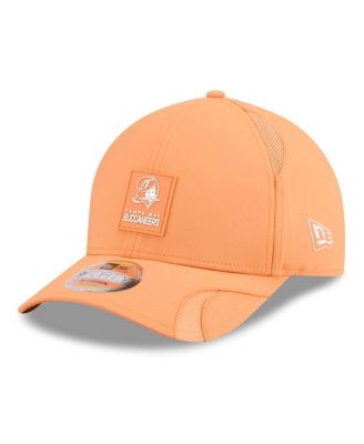 New Era - Men's Orange Tampa Bay Buccaneers 2025 Sideline Throwback M-crown 9FORTY Adjustable Hat