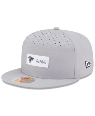 New Era - Men's Gray Atlanta Falcons 2025 Sideline Split Panel 9FIFTY Snapback Hat