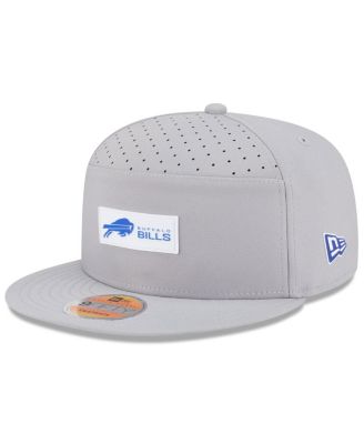 New Era - Men's Gray Buffalo Bills 2025 Sideline Split Panel 9FIFTY Snapback Hat