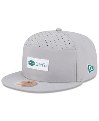 New Era - Men's Gray New York Jets 2025 Sideline Split Panel 9FIFTY Snapback Hat