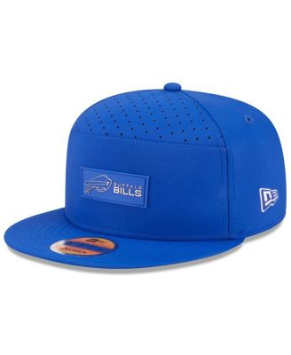 New Era - Men's Royal Buffalo Bills 2025 Sideline Split Panel 9FIFTY Snapback Hat