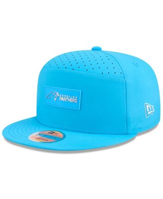New Era - Men's Blue Carolina Panthers 2025 Sideline Split Panel 9FIFTY Snapback Hat