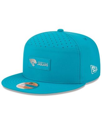 New Era - Men's Teal Jacksonville Jaguars 2025 Sideline Split Panel 9FIFTY Snapback Hat