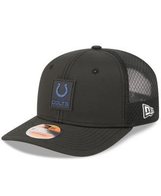 New Era - Men's Black Indianapolis Colts 2025 Sideline 9SEVENTY Trucker Adjustable Hat