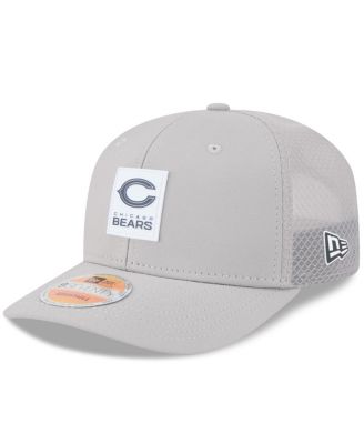 New Era - Men's Gray Chicago Bears 2025 Sideline 9SEVENTY Adjustable Trucker Hat