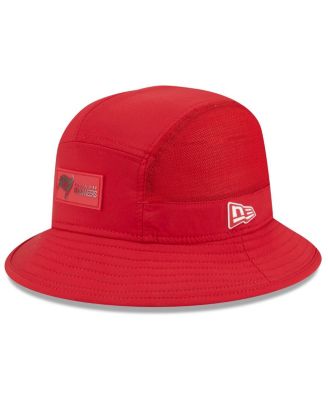 New Era - Men's Red Tampa Bay Buccaneers 2025 Sideline Bucket Hat