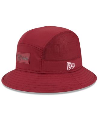 New Era - Men's Burgundy Washington Commanders 2025 Sideline Bucket Hat