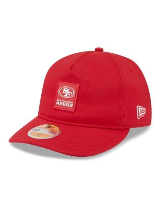 New Era - Men's Scarlet San Francisco 49ers 2025 Sideline Retro Crown 59FIFTY Fitted Hat