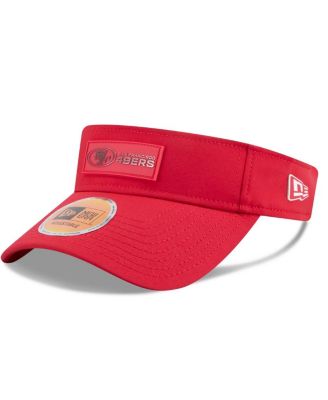 New Era - Men's Scarlet San Francisco 49ers 2025 Sideline Visor Hat