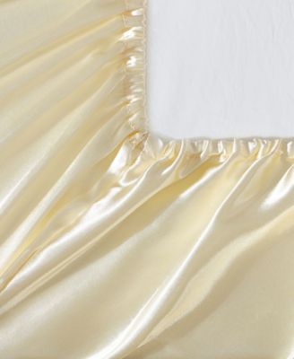 Silky Satin 3-Pc. Sheet Set, Twin XL