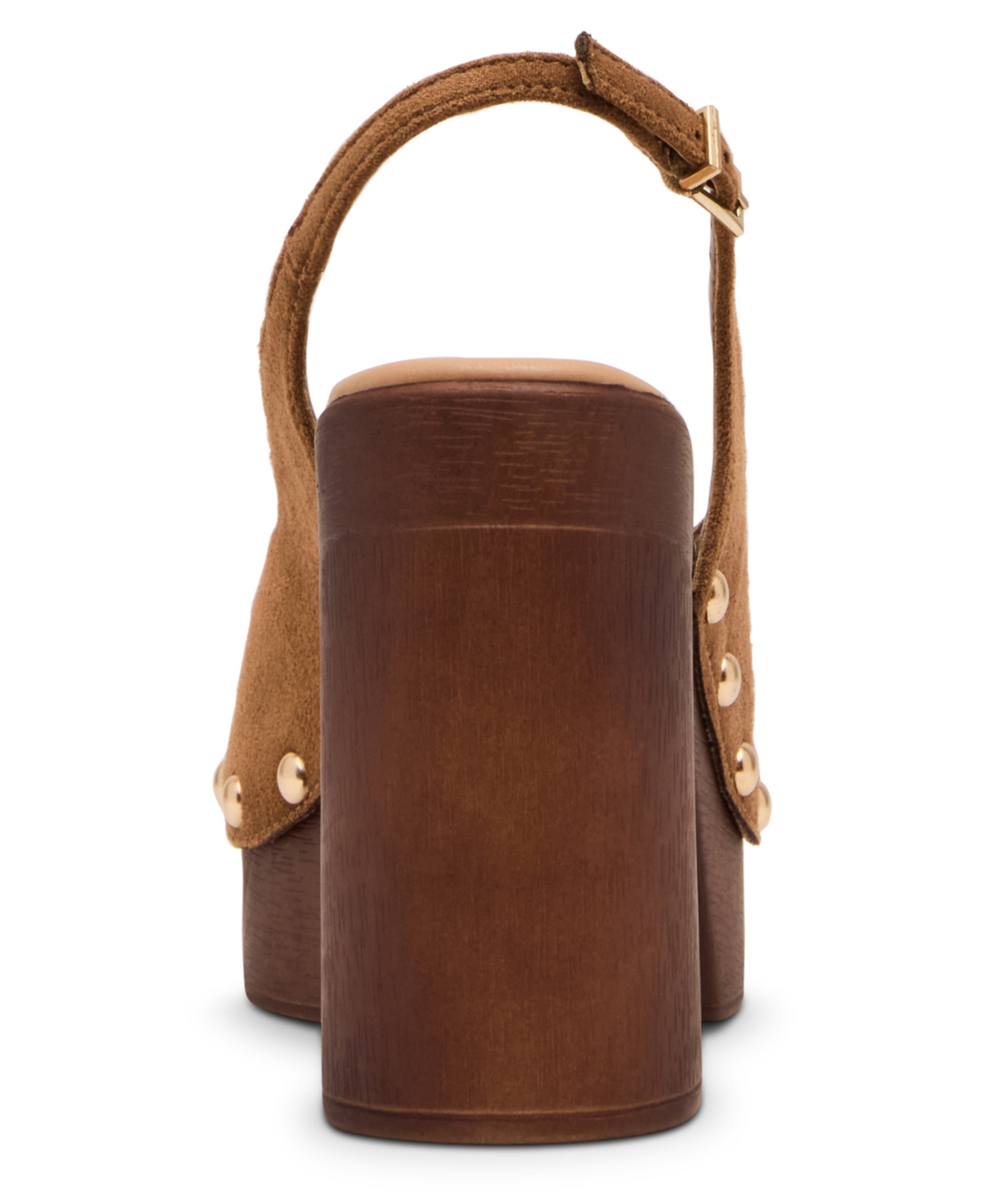 Madden Girl Women's Xanadu Wooden Platform Slingback Pumps In Brown