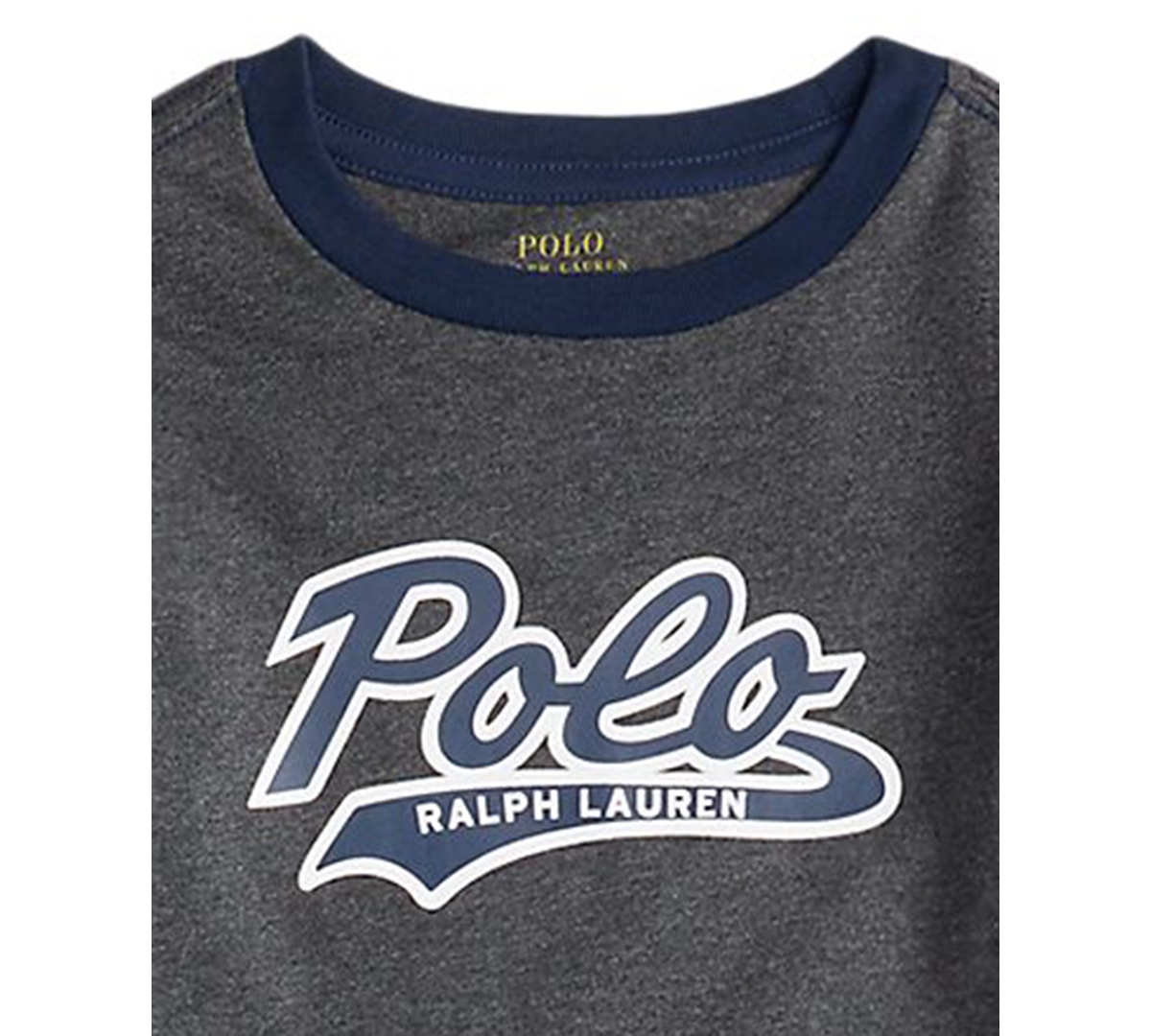 Polo Ralph Lauren Toddler And Little 2-piece Boys Logo Jersey T-shirt Fleece Jogger Pants Set In Blue