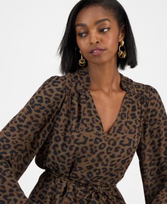 Women's Wanda Long Sleeve Flare Dress