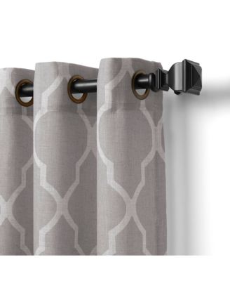 Medalia Geometric Window Curtain Panel