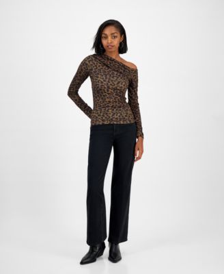 Women's Anita Printed Asymmetric Top