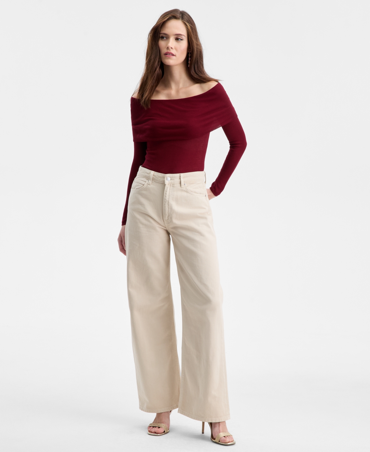 Guess Women's Wide-leg Jeans In Multi