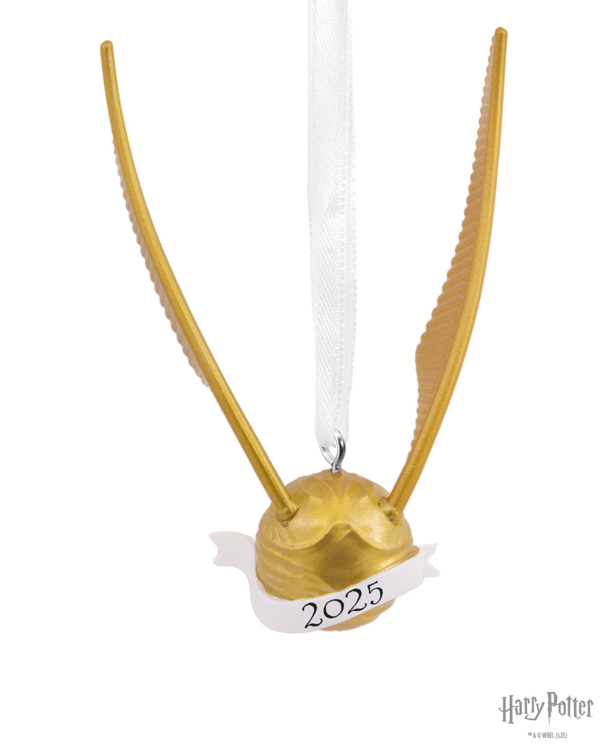 Hallmark Harry Potter Golden Snitch 2025 Christmas Tree Ornament In Multi