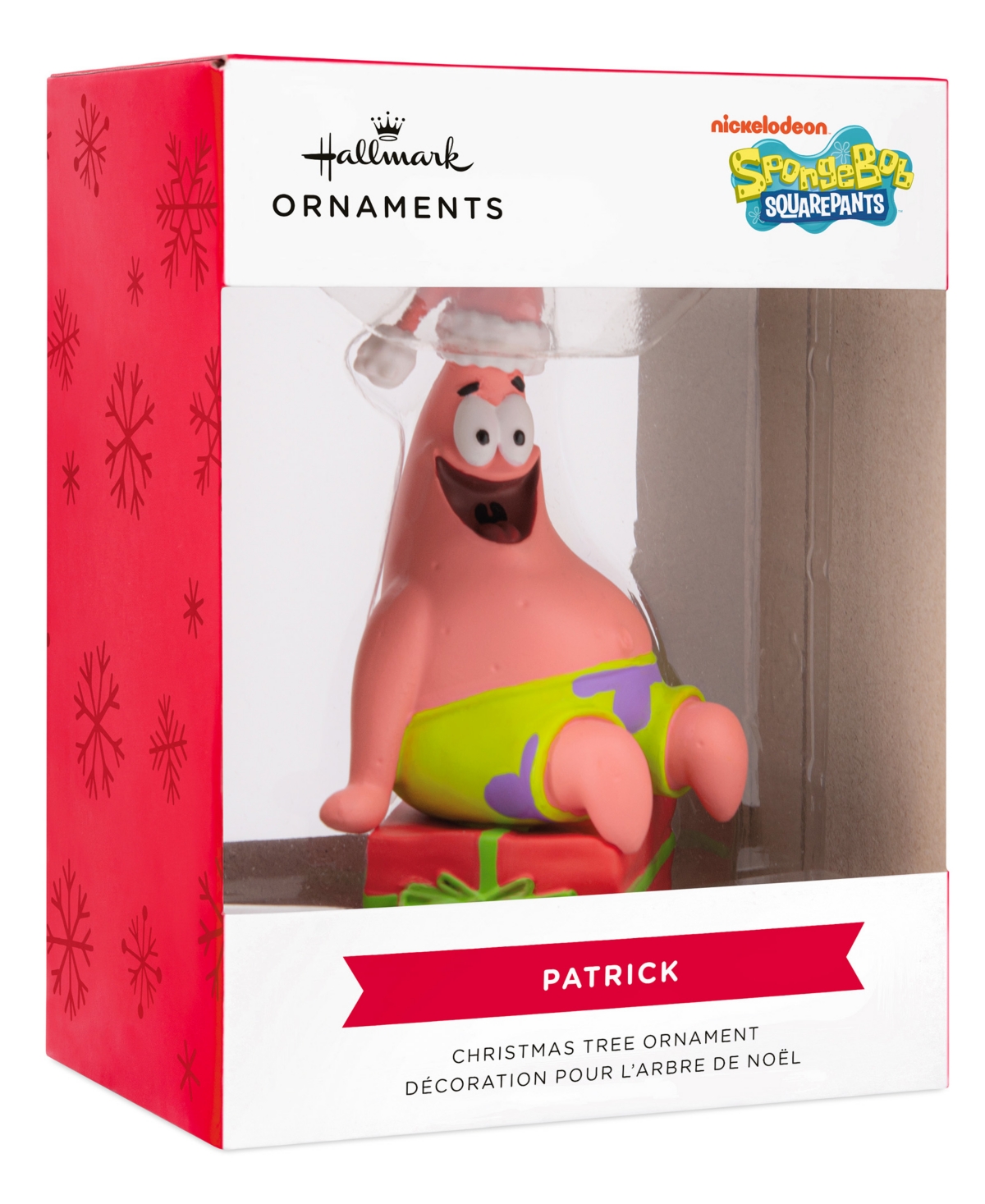 Hallmark Nickelodeon Spongebob Squarepants Patrick Christmas Tree Ornament In Multi