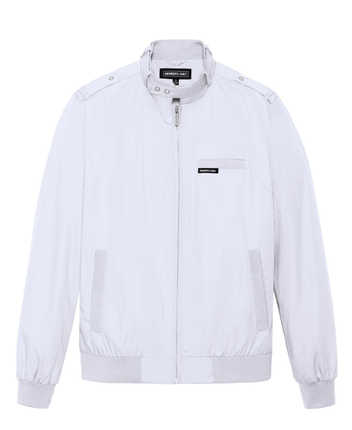 White Light Members Only Jacket White Vtg Members Only Half Zip